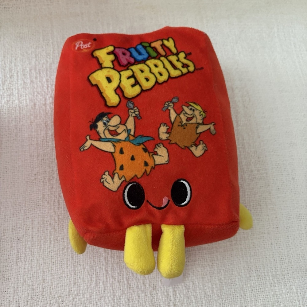 Funko Pop Stuffed Fruity Pebbles Box Fred & Barney Collectible Plushie 7" Toy
